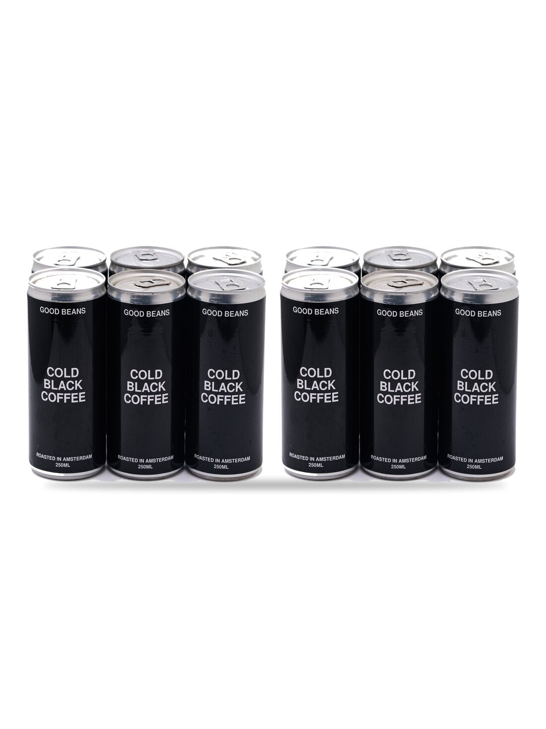 12-Pack Cold Black Coffee